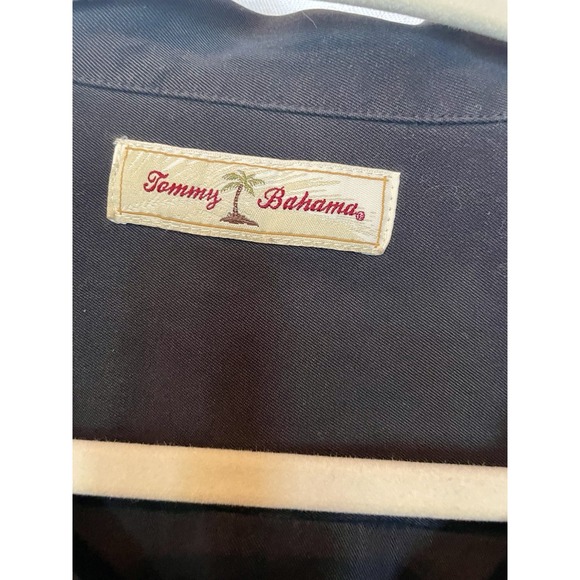 Tommy Bahama Men's Y2K Embroidered Silk Shirt XXL "Seas the Day" Sailboat Island - Picture 6 of 7